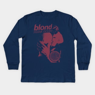 vintage Blond - Frank Ocean Kids Long Sleeve T-Shirt